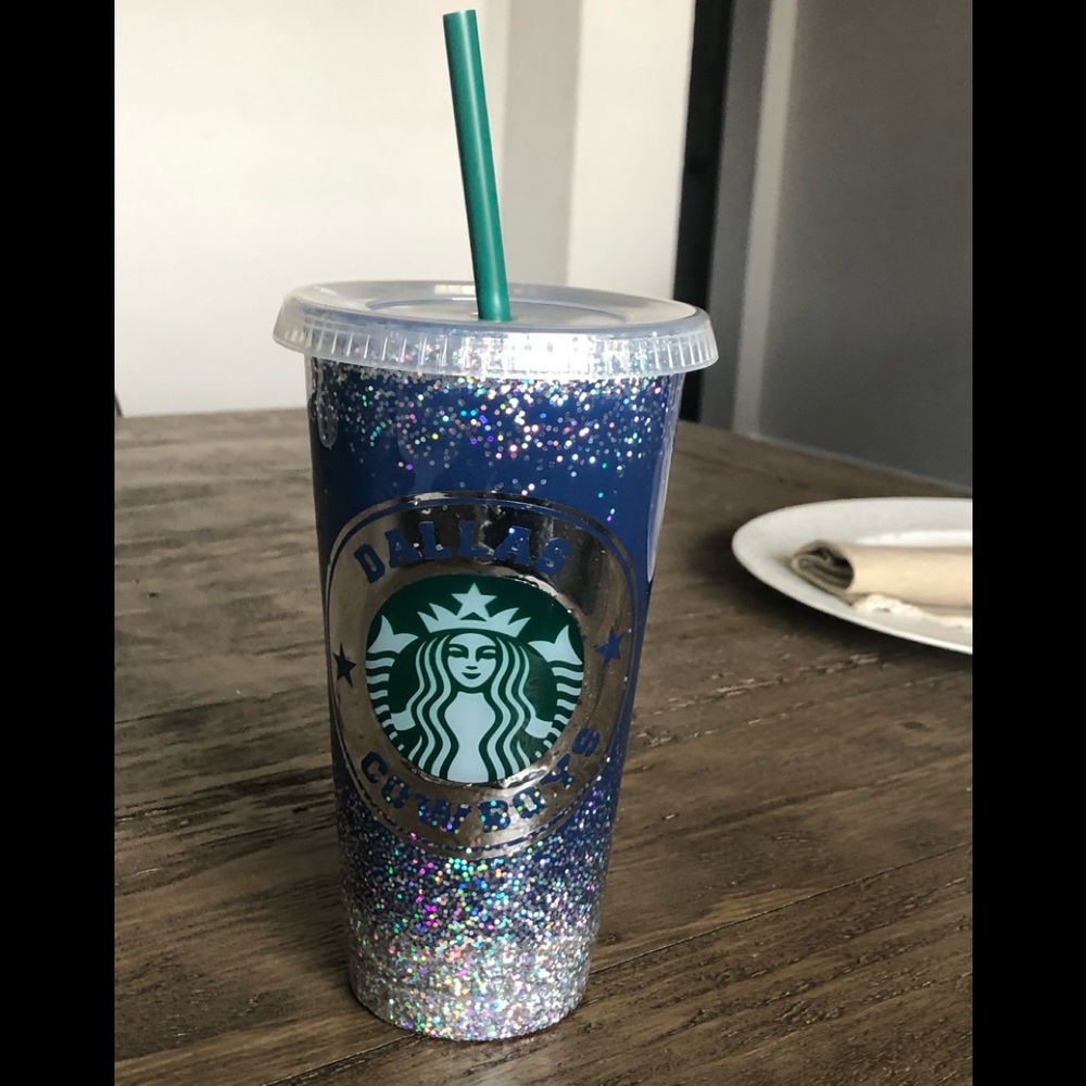Starbucks Dallas Cowboys cold cup